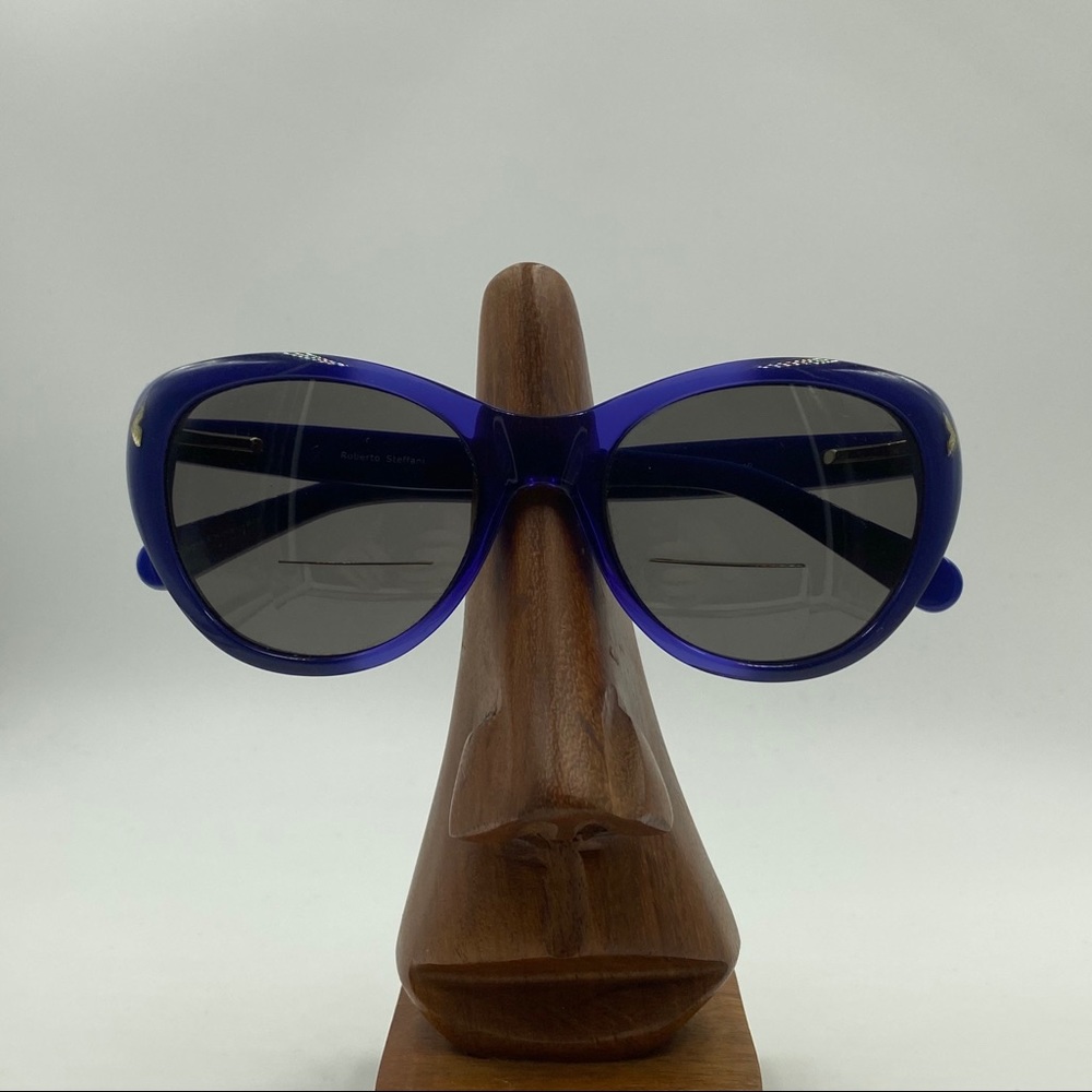 Roberto Steffani R5123 Blue Oval Sunglasses Frames